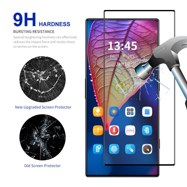 For Nubia Red Magic 10 Pro / 10 Pro+ ENKAY Easy Install High Alumina Silicon Full Glass Film