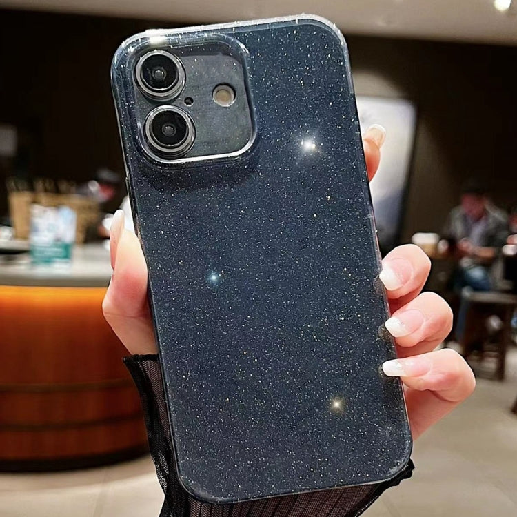 For iPhone 16 Plus Jelly Glitter Solid Color TPU Phone Case