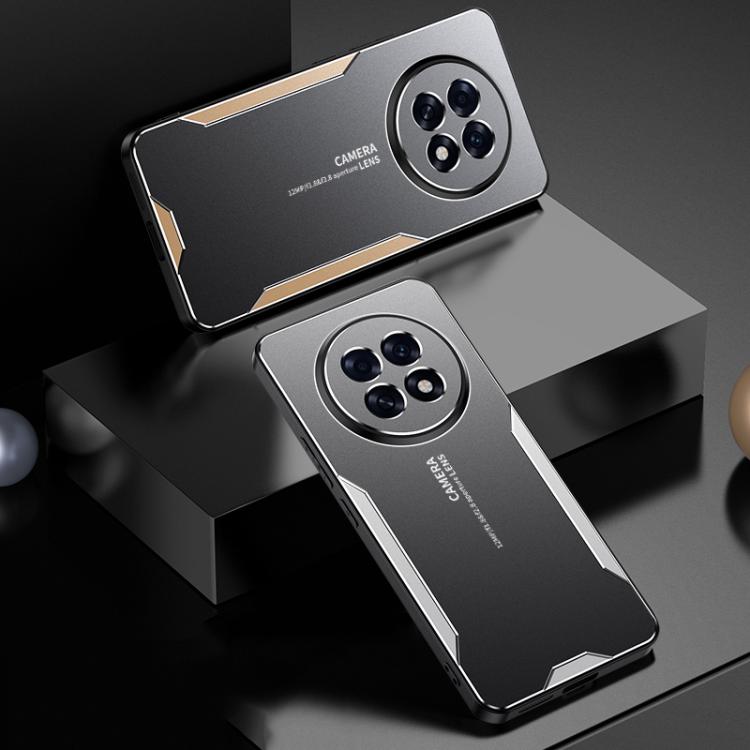 For OPPO A6 Max 5G Blade Series TPU Hybrid Metal Phone Case