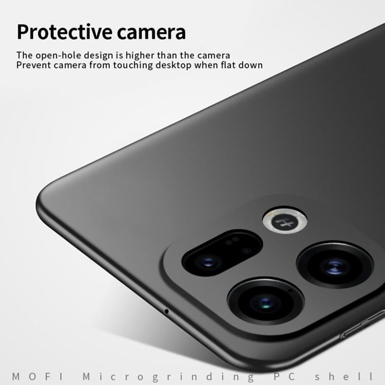 For OPPO Find X9 MOFI Micro-Frosted PC Ultra-thin Hard Phone Case