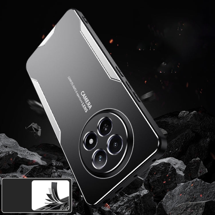 For Realme 13 Pro Blade Series TPU Hybrid Metal Phone Case