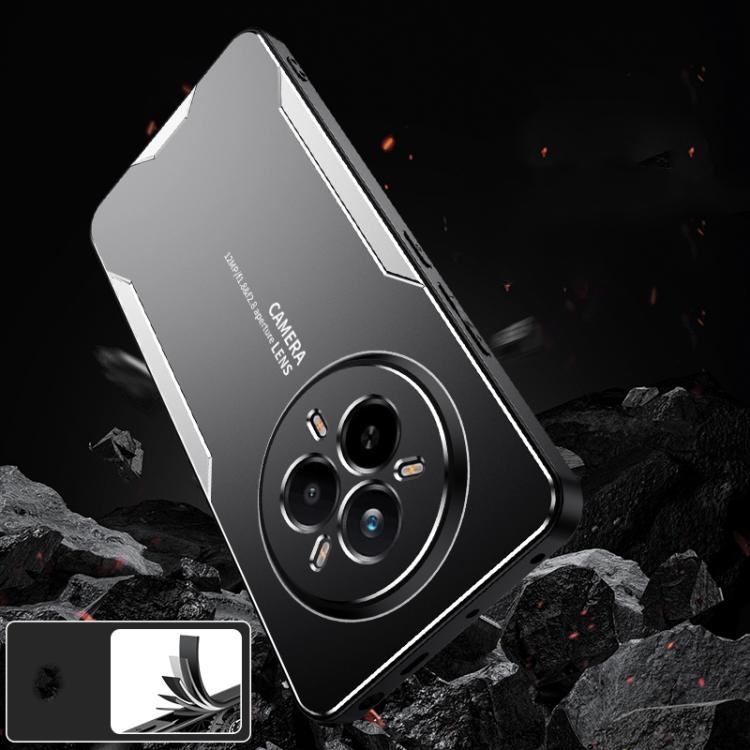 For Realme 14 Pro+ Global Blade Series TPU Hybrid Metal Phone Case