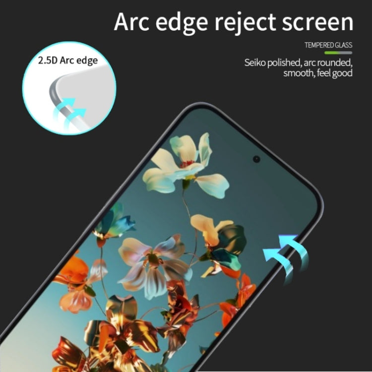 For Nothing Phone 2a Plus MOFI 9H 2.5D Full Screen Tempered Glass Film - Black
