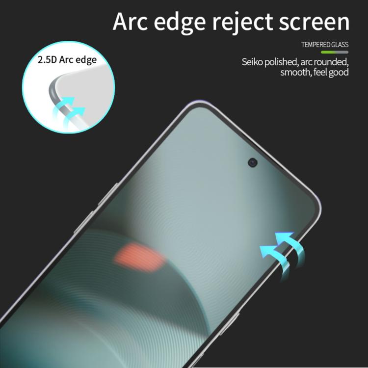 For Nothing Phone 3 MOFI 9H 2.5D Full Screen Tempered Glass Film - Black