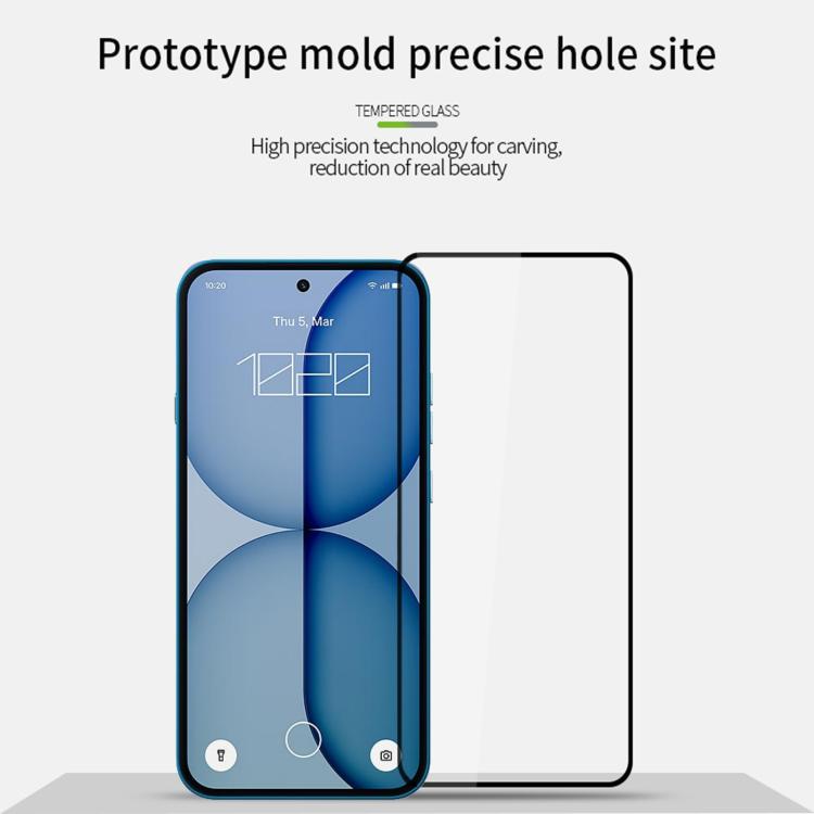 For Nothing Phone 4a MOFI 9H 2.5D Full Screen Tempered Glass Film - Black