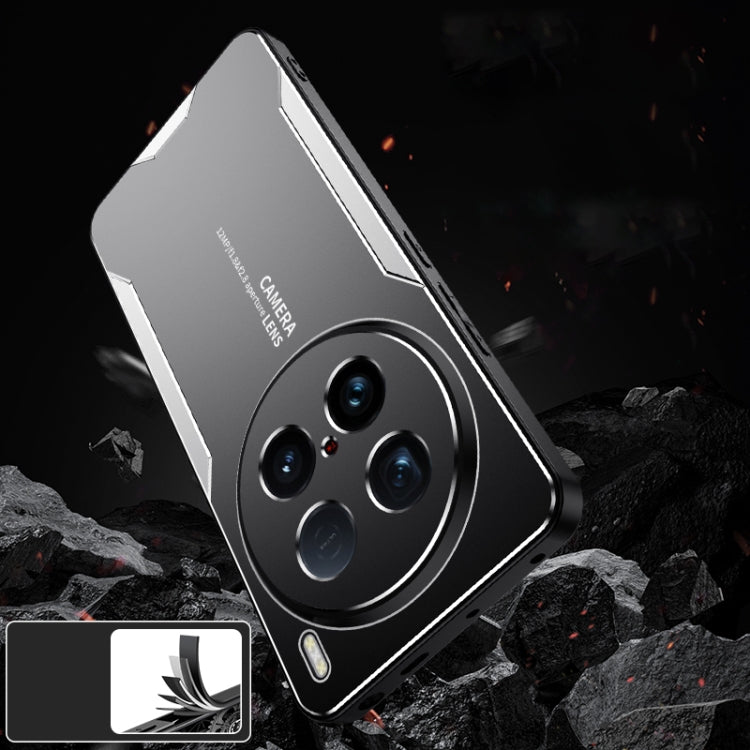 For vivo X100 Ultra Blade Series TPU Hybrid Metal Phone Case