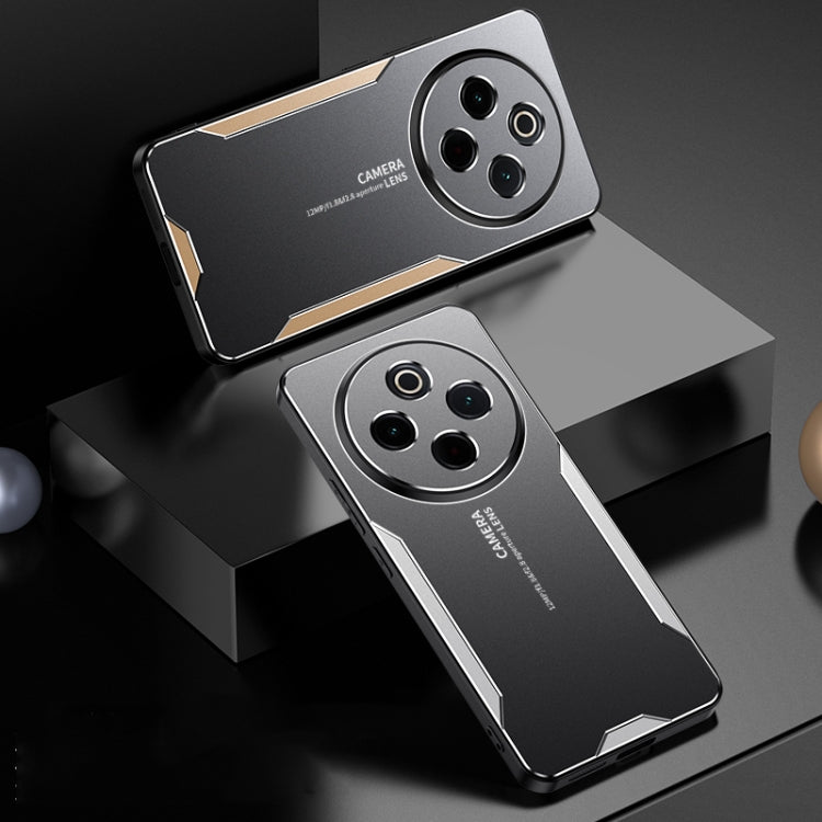 For vivo X100s Blade Series TPU Hybrid Metal Phone Case