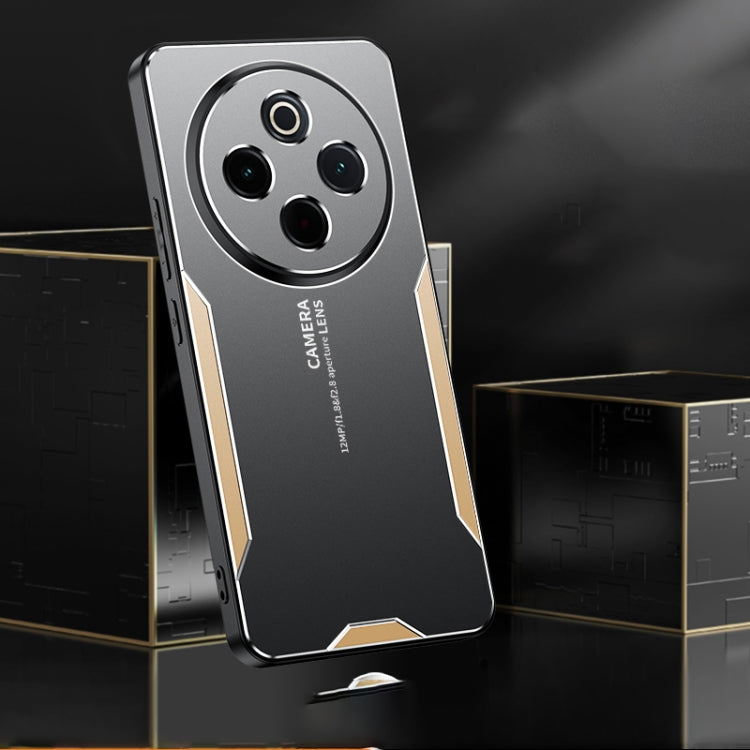 For vivo X100s Blade Series TPU Hybrid Metal Phone Case