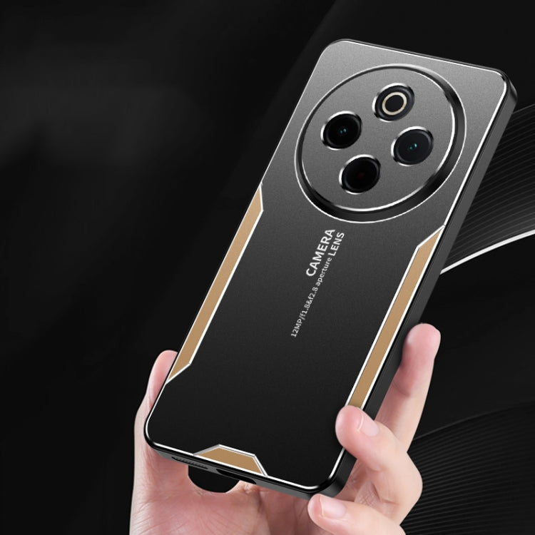 For vivo X100s Blade Series TPU Hybrid Metal Phone Case