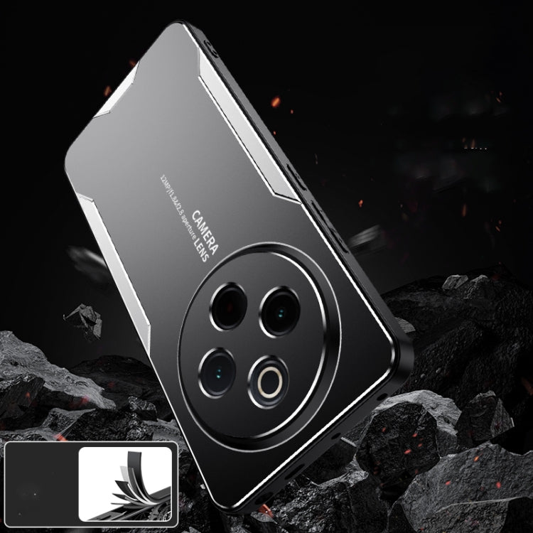 For vivo X100s Blade Series TPU Hybrid Metal Phone Case