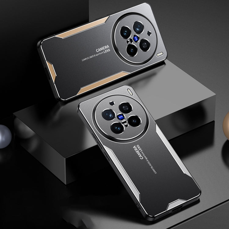 For vivo X200 Pro Blade Series TPU Hybrid Metal Phone Case