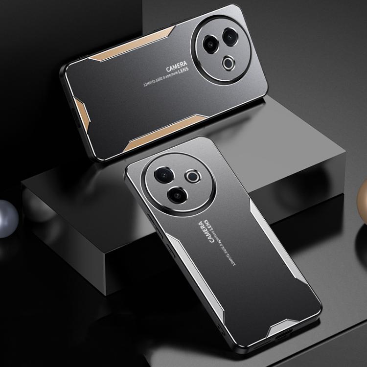 For vivo Y39 5G Blade Series TPU Hybrid Metal Phone Case