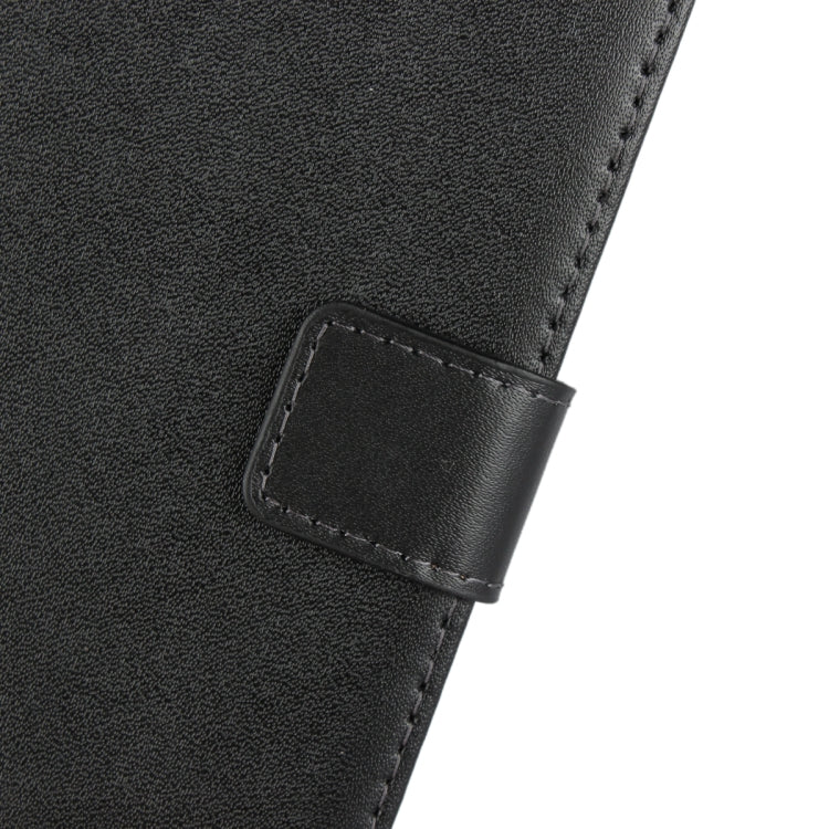 For iPhone XR Leather Horizontal Flip Holster with Magnetic Clasp and Bracket and Card Slot and Wallet