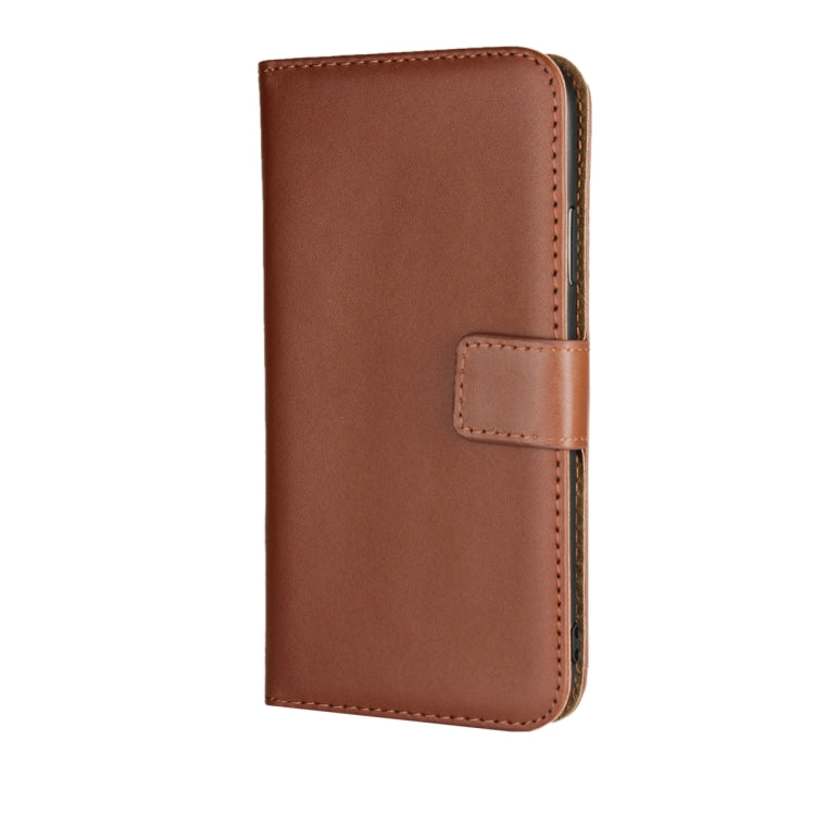 For iPhone XR Leather Horizontal Flip Holster with Magnetic Clasp and Bracket and Card Slot and Wallet