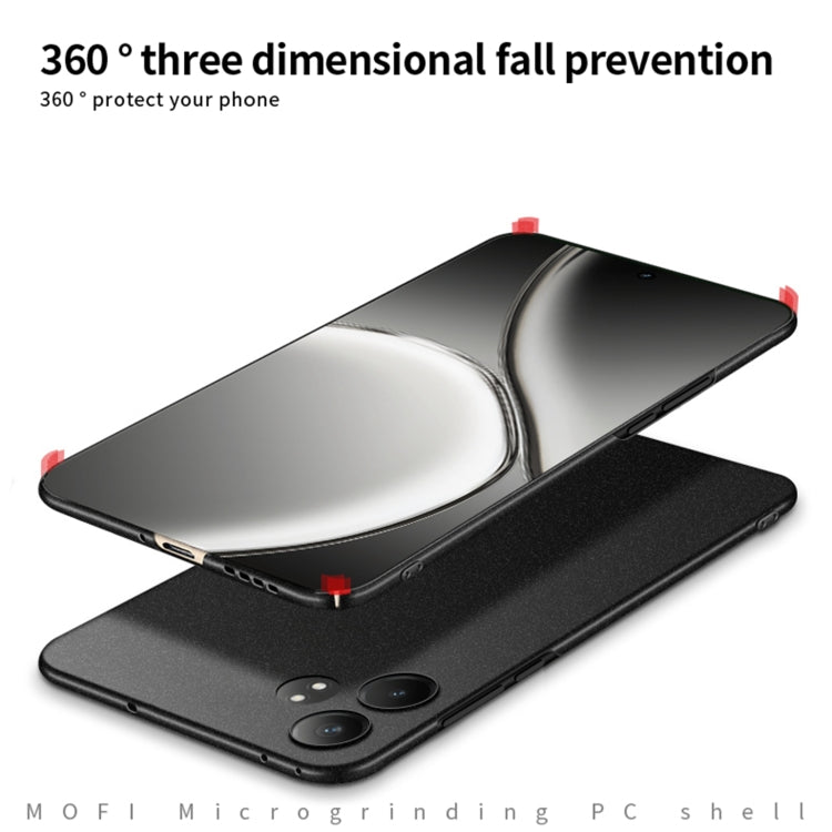 For Realme GT Neo6 SE MOFI Fandun Series Frosted PC Ultra-thin All-inclusive Phone Case