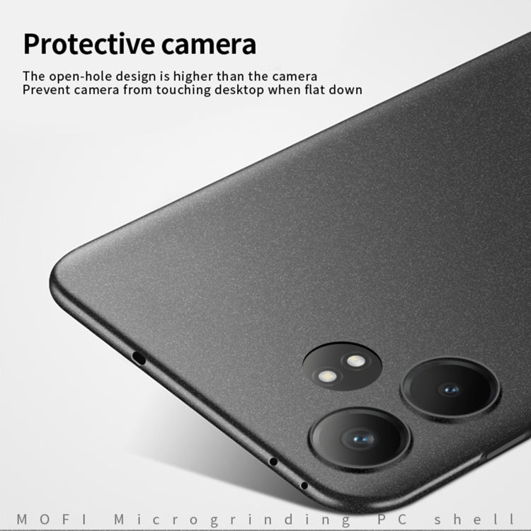 For Realme GT Neo6 SE MOFI Fandun Series Frosted PC Ultra-thin All-inclusive Phone Case