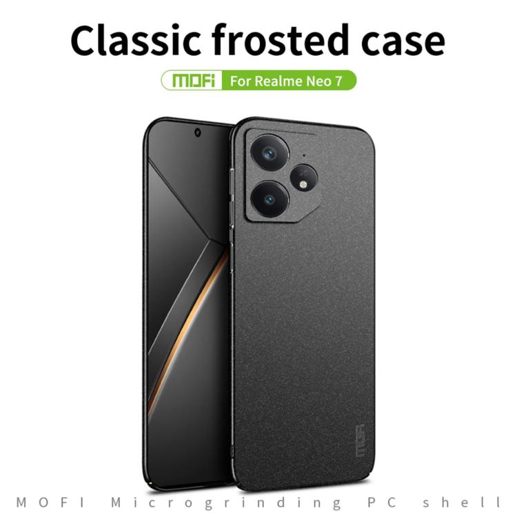 For Realme Neo7 MOFI Fandun Series Frosted PC Ultra-thin All-inclusive Phone Case