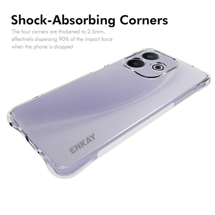 For OPPO A5 Pro ENKAY Hat-Prince Transparent TPU Shockproof Phone Case