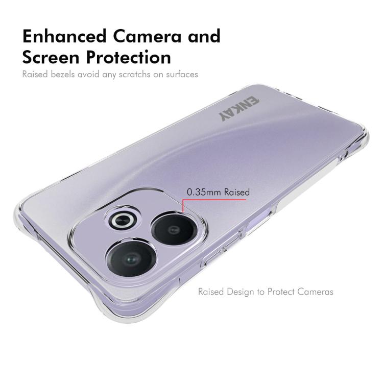 For OPPO A5 Pro ENKAY Hat-Prince Transparent TPU Shockproof Phone Case