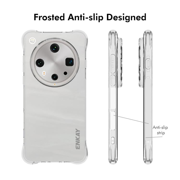 For OPPO Find X8 Ultra 5G ENKAY Hat-Prince Transparent TPU Shockproof Phone Case