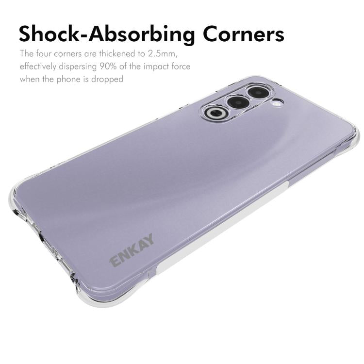 For OPPO A5 5G Global ENKAY Hat-Prince Transparent TPU Shockproof Phone Case