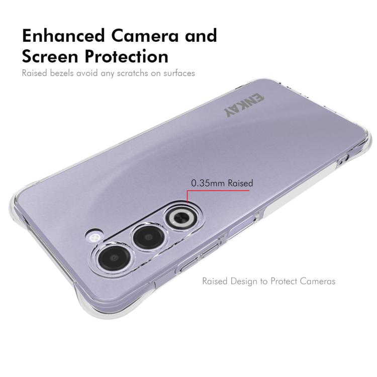 For OPPO A5 5G Global ENKAY Hat-Prince Transparent TPU Shockproof Phone Case