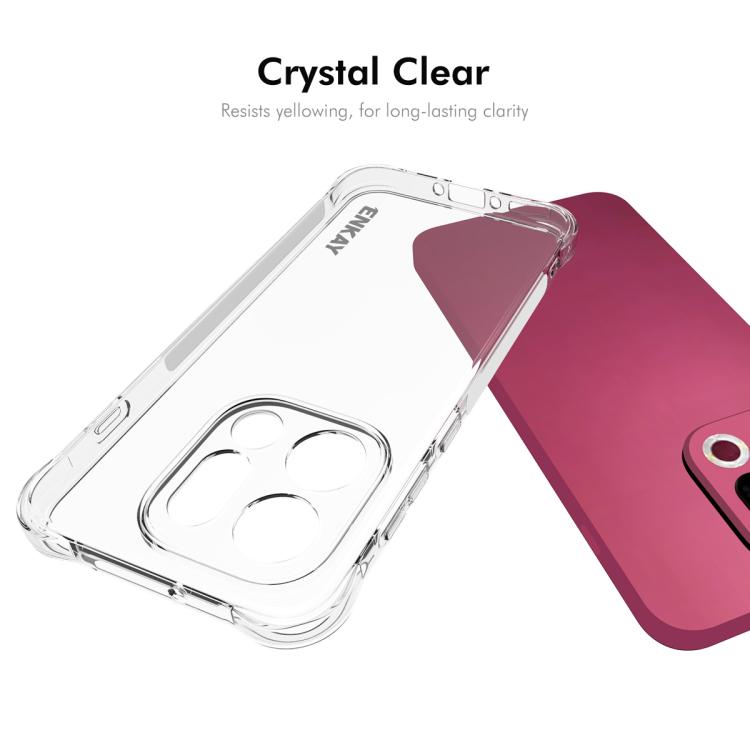 For OPPO Find X9 ENKAY Hat-Prince Transparent TPU Shockproof Phone Case