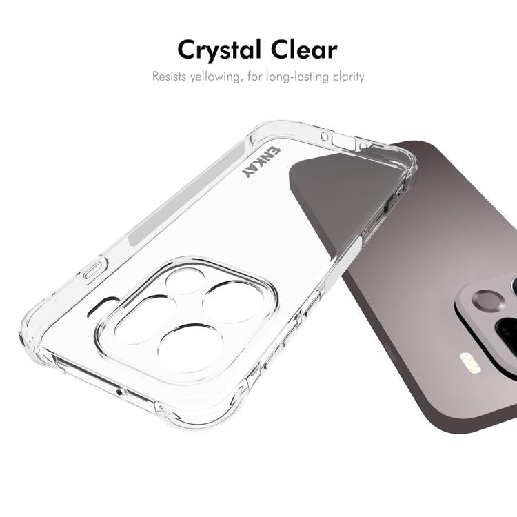 For OPPO Find X9 Pro ENKAY Hat-Prince Transparent TPU Shockproof Phone Case