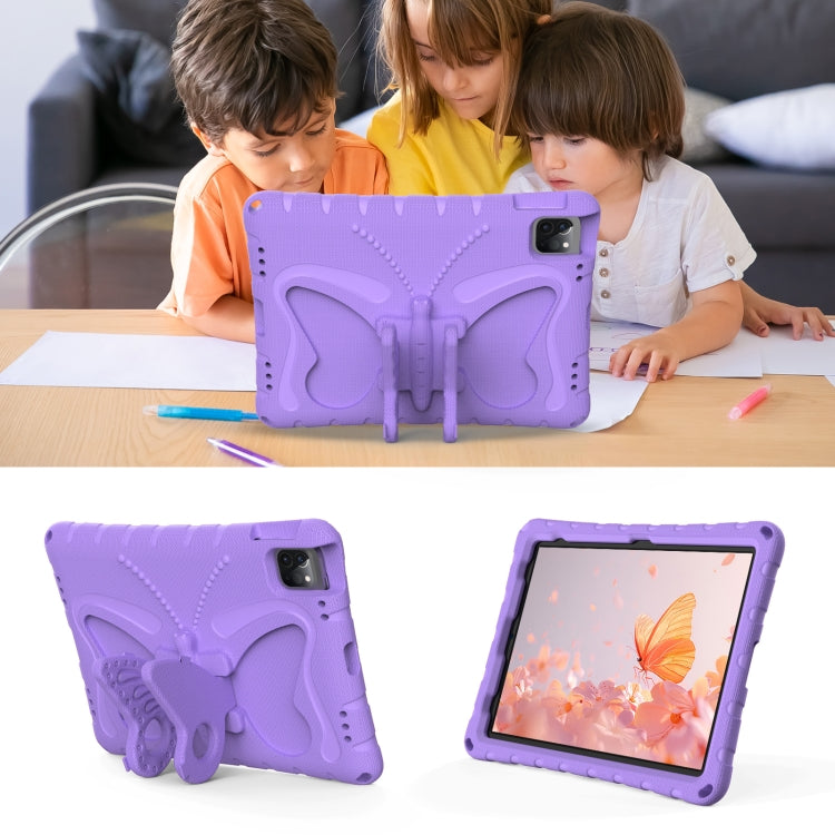 For iPad 2025 / 2022 Butterfly Bracket EVA Shockproof Tablet Case