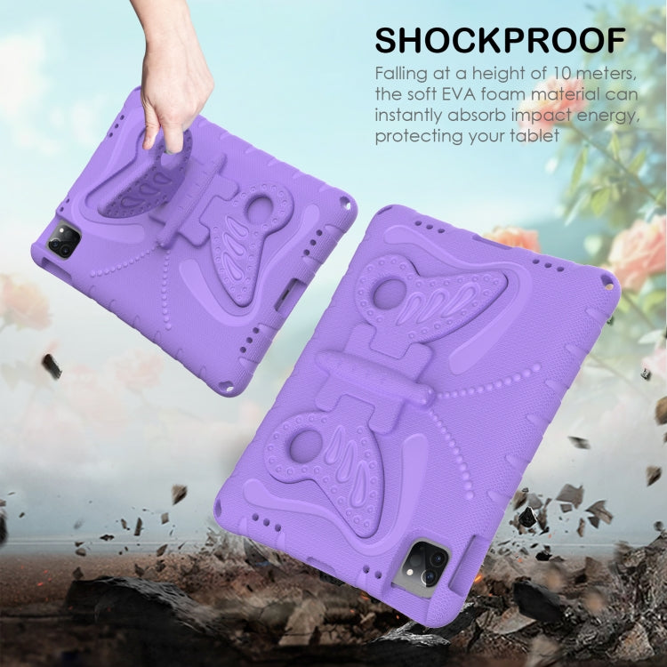 For iPad Air 2022/2020 10.9 Butterfly Bracket EVA Shockproof Tablet Case