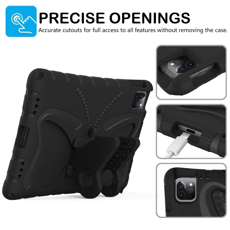 For iPad Air 2022/2020 10.9 Butterfly Bracket EVA Shockproof Tablet Case