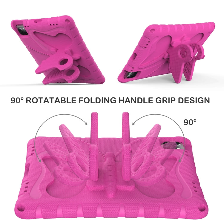 For iPad Air 2022/2020 10.9 Butterfly Bracket EVA Shockproof Tablet Case