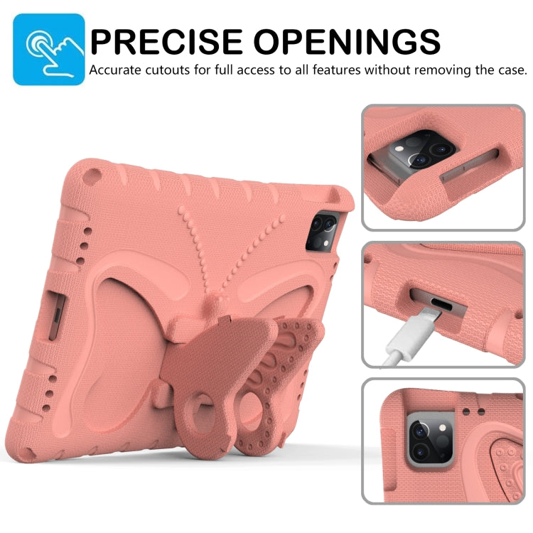 For iPad Pro 11 2022 / 2021 Butterfly Bracket EVA Shockproof Tablet Case