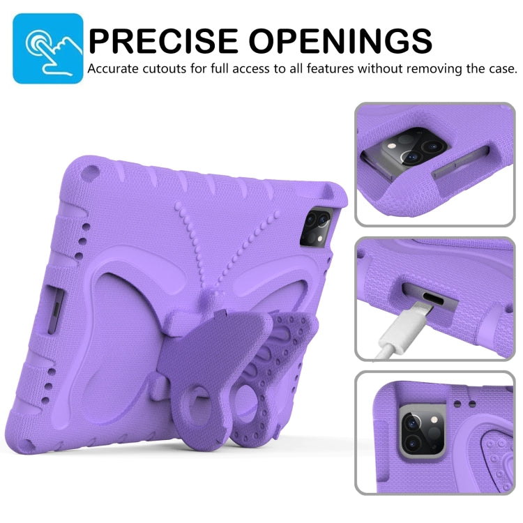 For iPad Pro 11 2022 / 2021 Butterfly Bracket EVA Shockproof Tablet Case