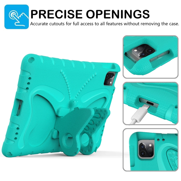 For iPad Pro 11 2022 / 2021 Butterfly Bracket EVA Shockproof Tablet Case