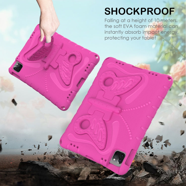 For iPad Pro 11 2022 / 2021 Butterfly Bracket EVA Shockproof Tablet Case