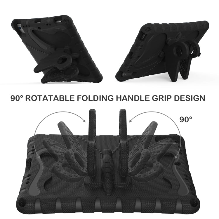 For iPad Air 1/2 / 9.7 2018/2017 Butterfly Bracket EVA Shockproof Tablet Case