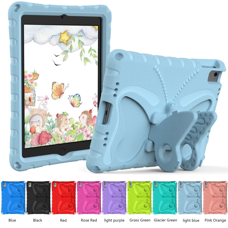For iPad Air 1/2 / 9.7 2018/2017 Butterfly Bracket EVA Shockproof Tablet Case