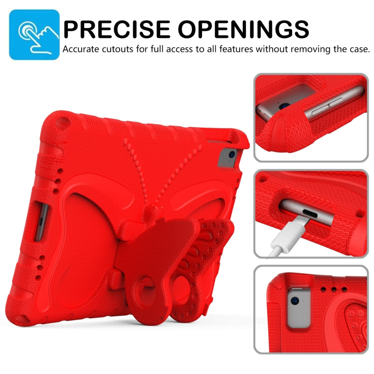For iPad Air 1/2 / 9.7 2018/2017 Butterfly Bracket EVA Shockproof Tablet Case