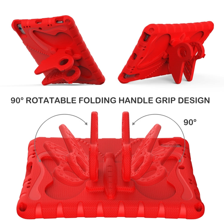 For iPad Air 1/2 / 9.7 2018/2017 Butterfly Bracket EVA Shockproof Tablet Case