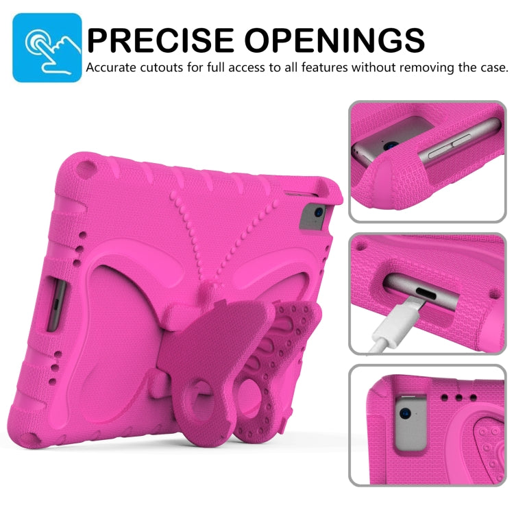 For iPad Air 1/2 / 9.7 2018/2017 Butterfly Bracket EVA Shockproof Tablet Case