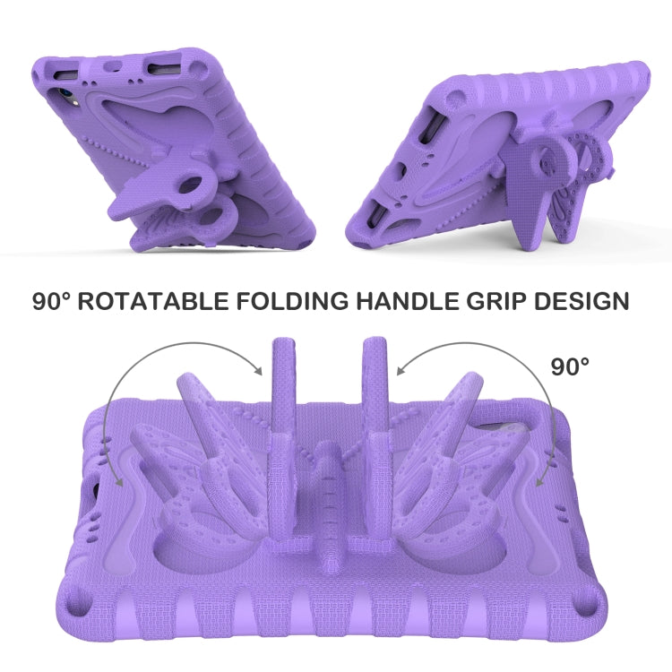 For iPad mini 6 / mini 2024 Butterfly Bracket EVA Shockproof Tablet Case