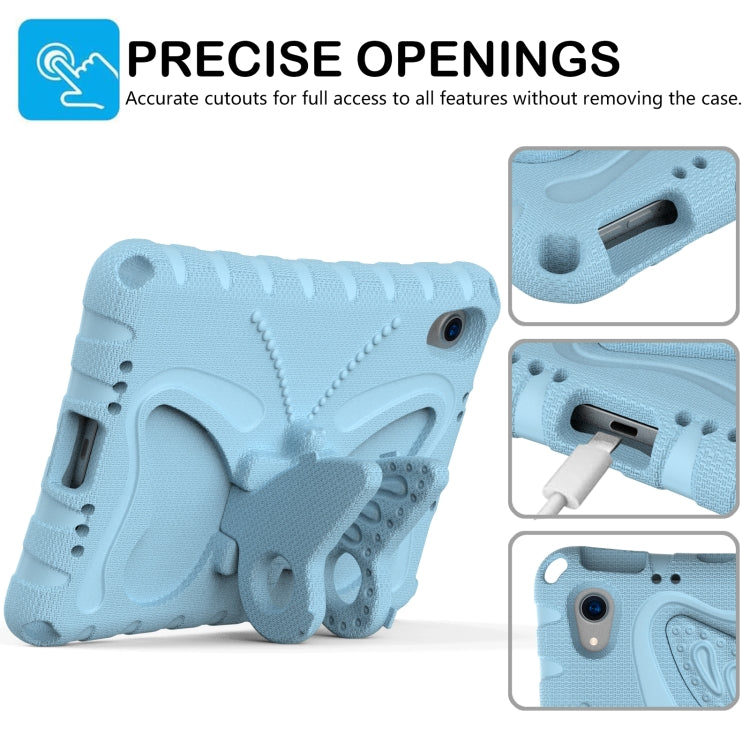 For iPad mini 6 / mini 2024 Butterfly Bracket EVA Shockproof Tablet Case