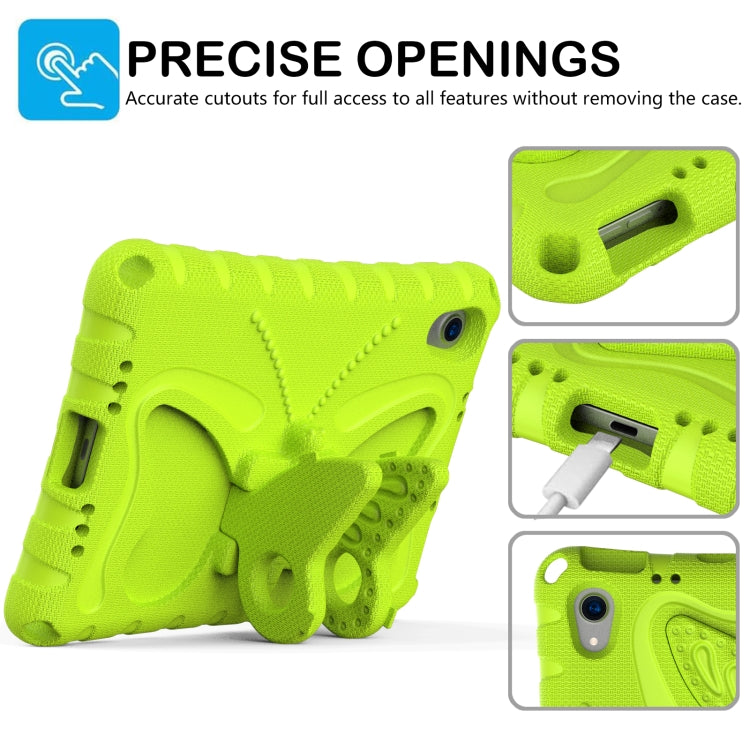 For iPad mini 6 / mini 2024 Butterfly Bracket EVA Shockproof Tablet Case