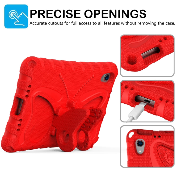 For iPad mini 6 / mini 2024 Butterfly Bracket EVA Shockproof Tablet Case