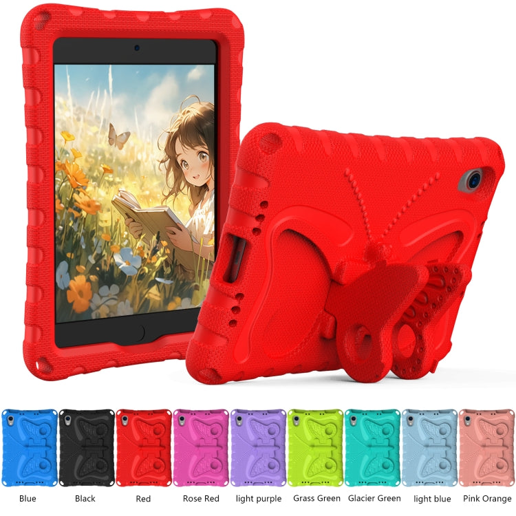 For iPad mini 6 / mini 2024 Butterfly Bracket EVA Shockproof Tablet Case