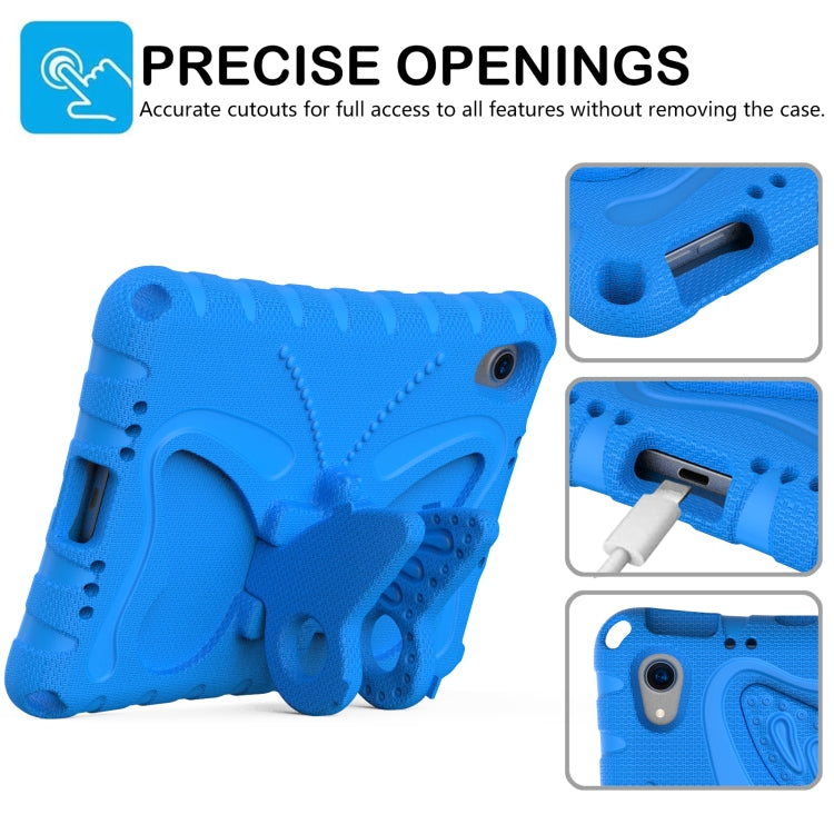 For iPad mini 6 / mini 2024 Butterfly Bracket EVA Shockproof Tablet Case