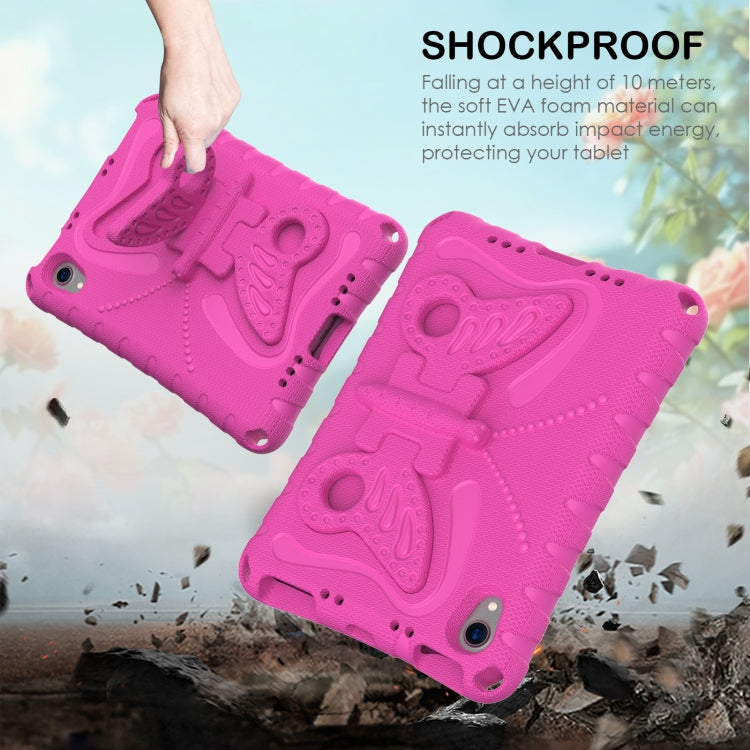 For iPad mini 6 / mini 2024 Butterfly Bracket EVA Shockproof Tablet Case