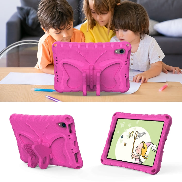 For iPad mini 6 / mini 2024 Butterfly Bracket EVA Shockproof Tablet Case