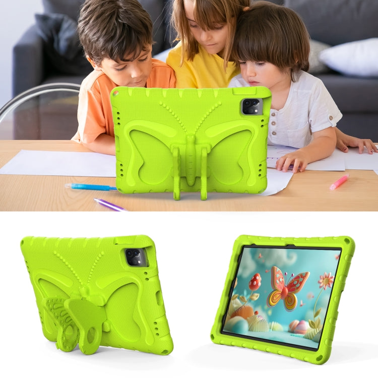 For iPad Air 11  2026 / 2025 / 2024 Butterfly Bracket EVA Shockproof Tablet Case